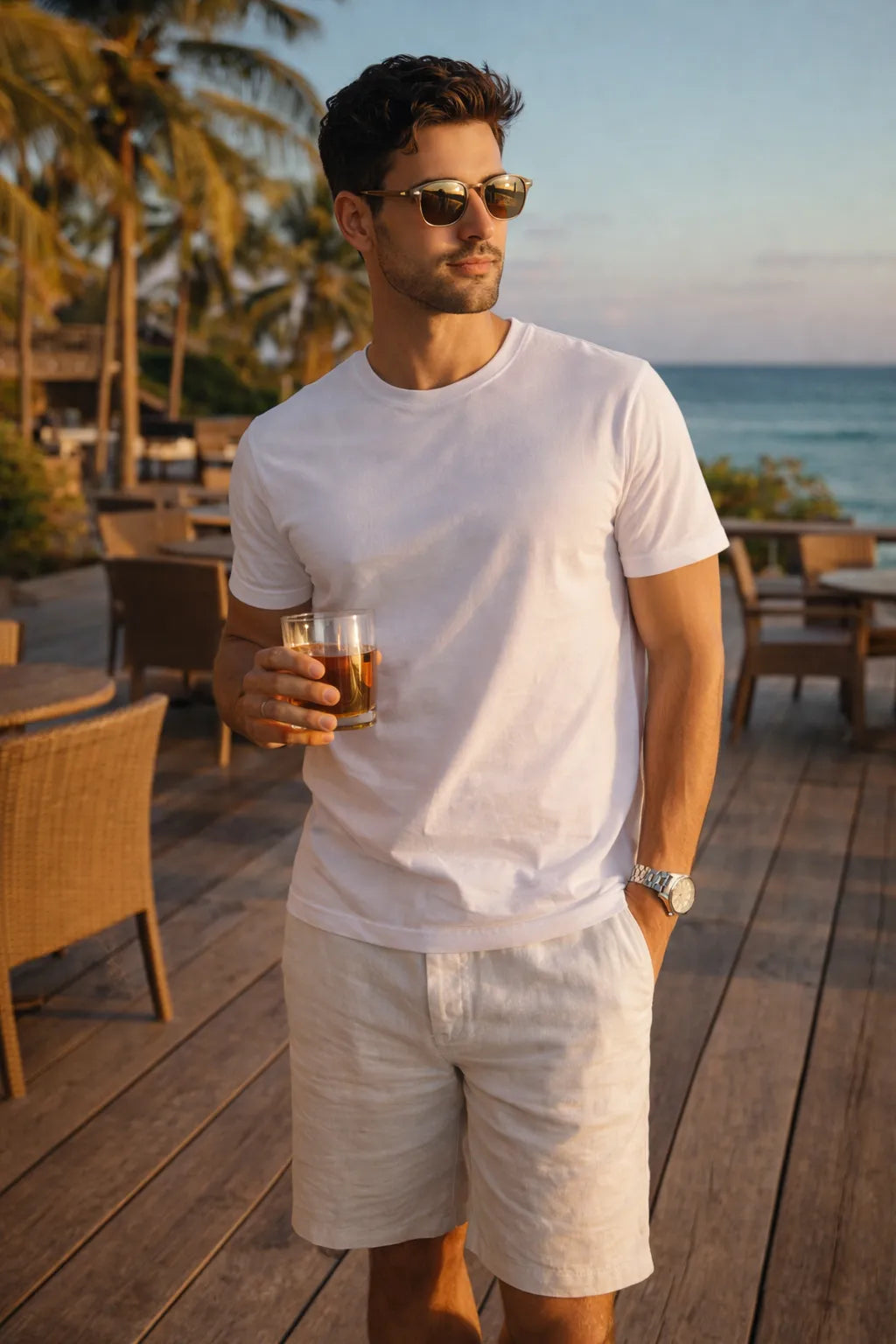 Camiseta Premium em Algodão Pima Peruano