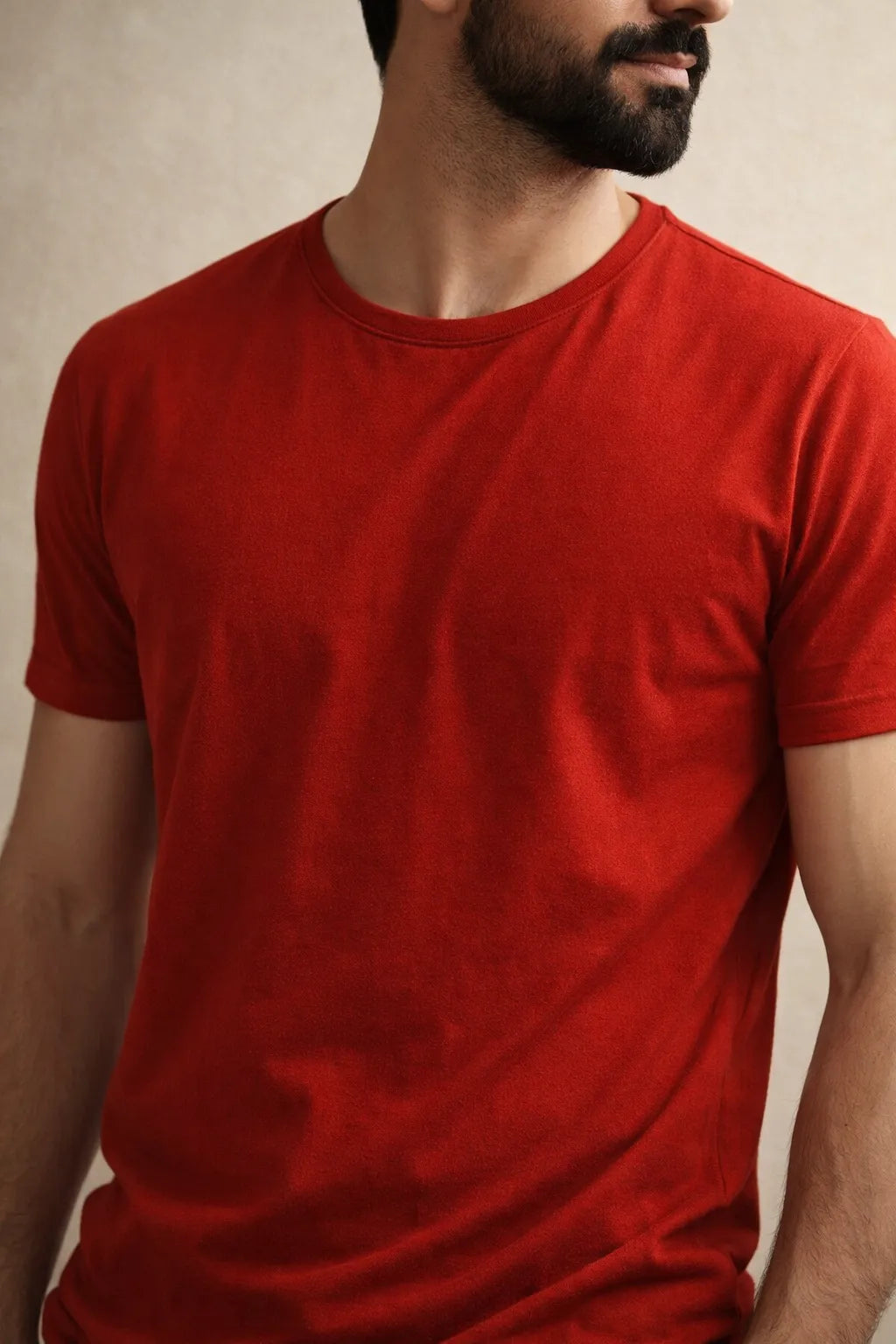 Camiseta Premium em Algodão Egípcio com Elastano