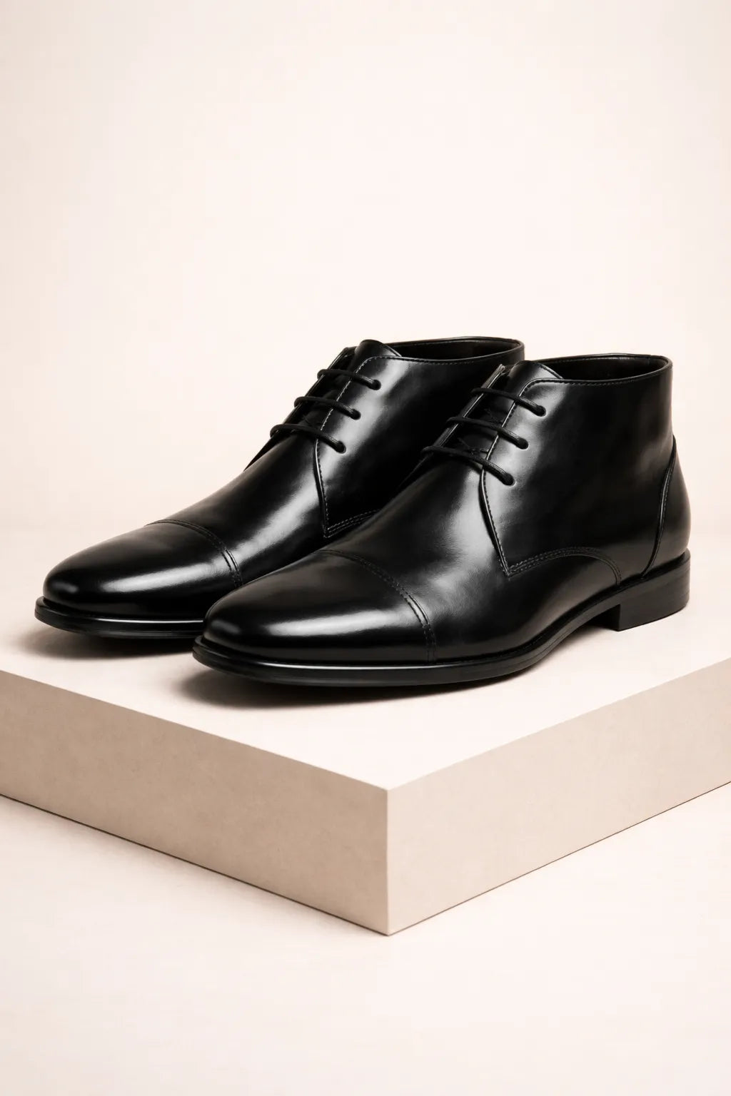 Sapato Bota Social Verona em Couro Premium com Forro de Couro