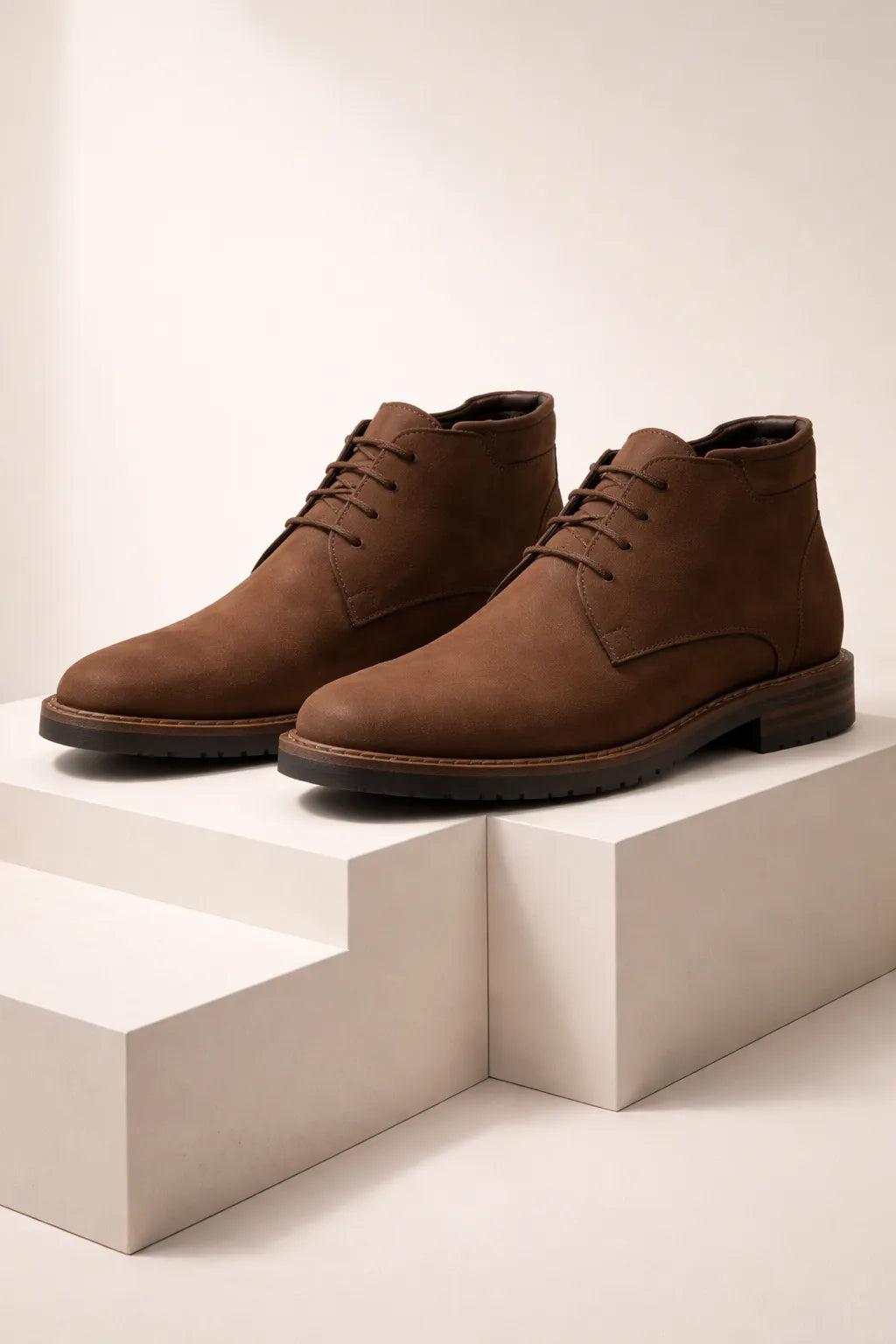 Sapato Bota Casual Nobuck Firenze em Couro Bovino