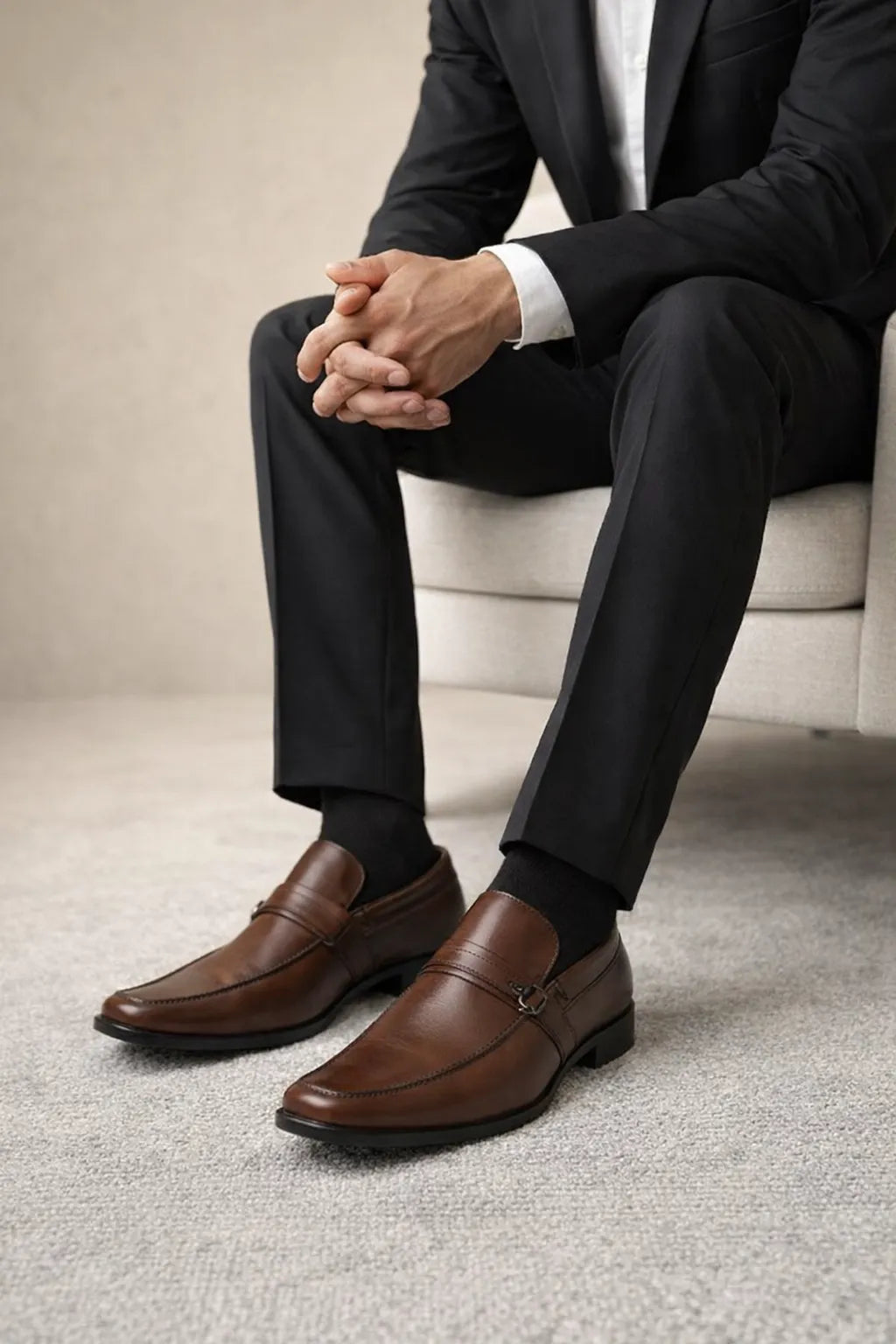 Sapato Social Ravello em Couro Legítimo