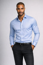 Camisa Social Slim Fit Bambu com Elastano