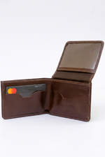 Carteira Masculina Trifold RFID em Couro Legítimo