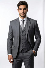 Terno Masculino Argento Poliviscose Semi Slim