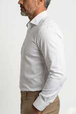 Camisa Social Slim Fit em Algodão Premium