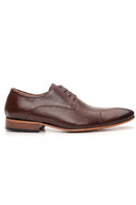 Sapato Social Derby Elegance em Couro Legítimo
