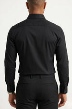 Camisa Social Masculina Super Slim com Elastano