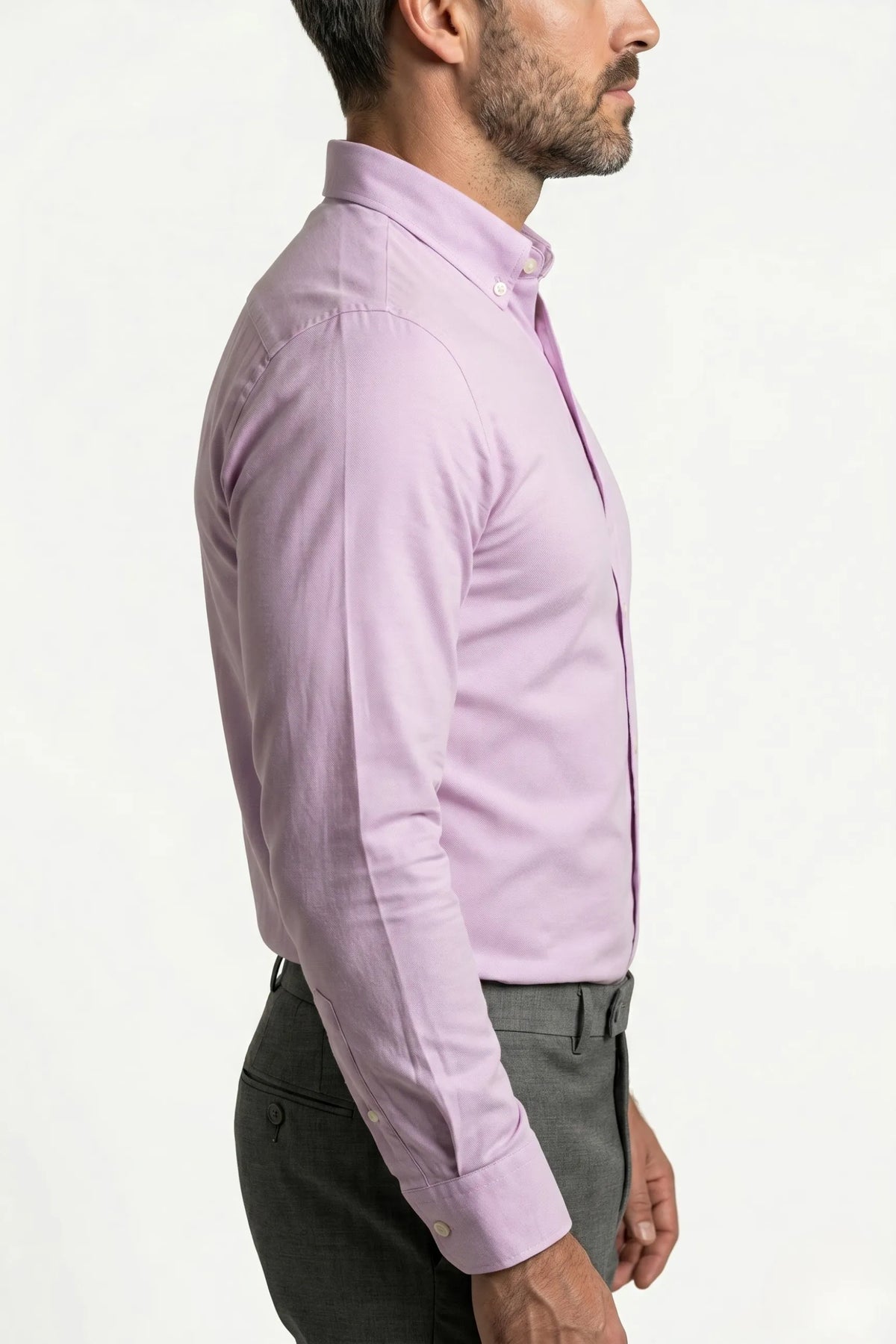 Camisa Social Masculina Slim em Oxford Modal