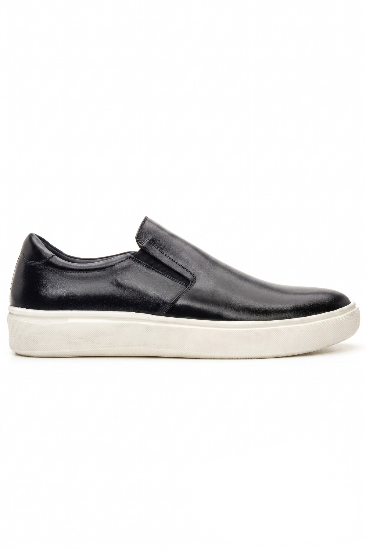 Sapato Casual Slip On Ravello em Couro
