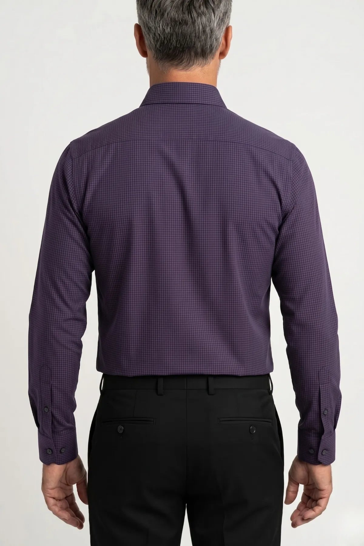 Camisa Social Masculina Tradicional Quadriculada