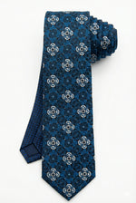 Gravata Masculina Estilo Seda Semi Slim Floral