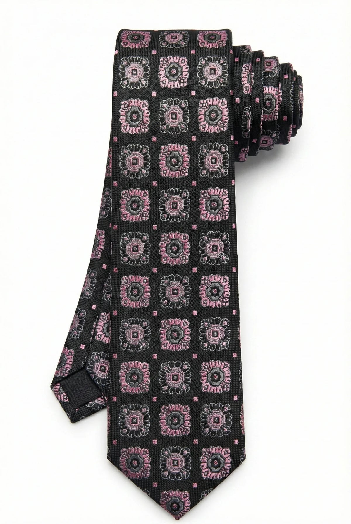 Gravata Masculina Estilo Seda Semi Slim Floral