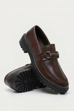 Sapato Mocassim Alaska com Bridão Prateado