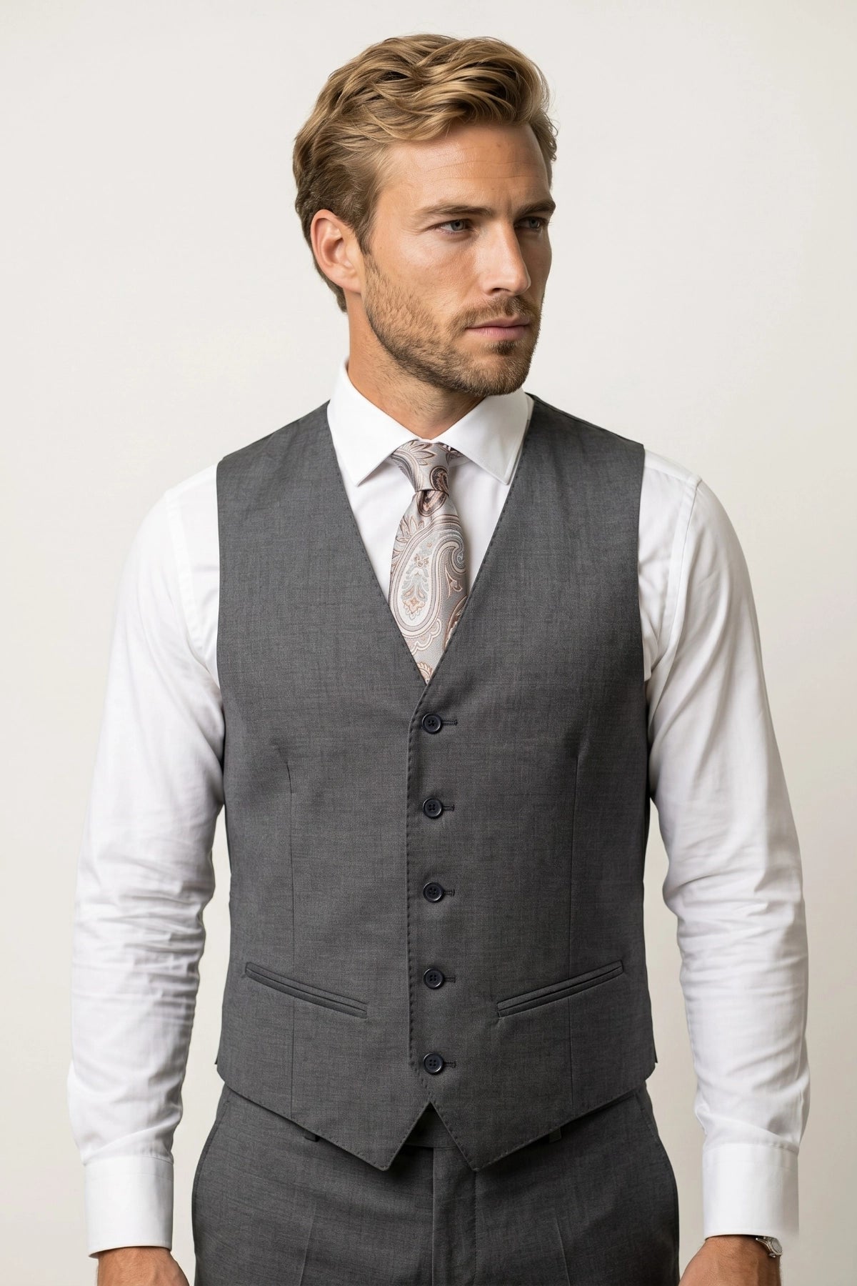 Terno Masculino Poliviscose Slim Belgravia