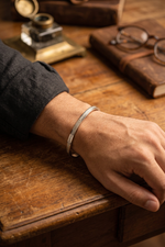 Bracelete Masculino Pai Nosso em Aço Inoxidável 316L