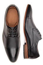 Sapato Social Derby Elegance em Couro Legítimo