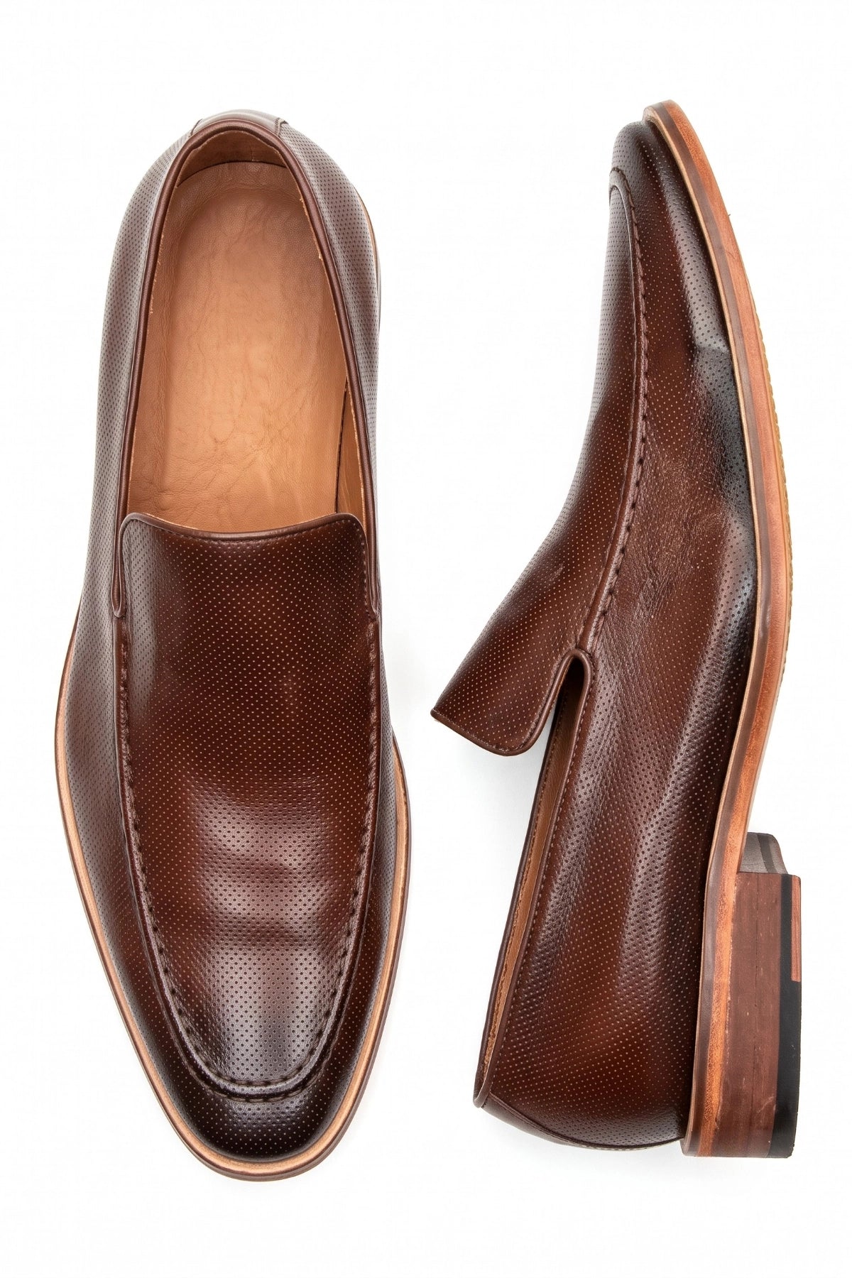 Sapato Social Loafer Piacenza em Couro