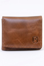 Carteira Masculina Trifold RFID em Couro Legítimo
