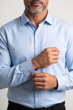 Camisa Social Slim Fibra de Bambu Texturizada