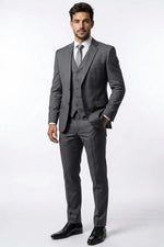 Terno Masculino Argento Poliviscose Semi Slim