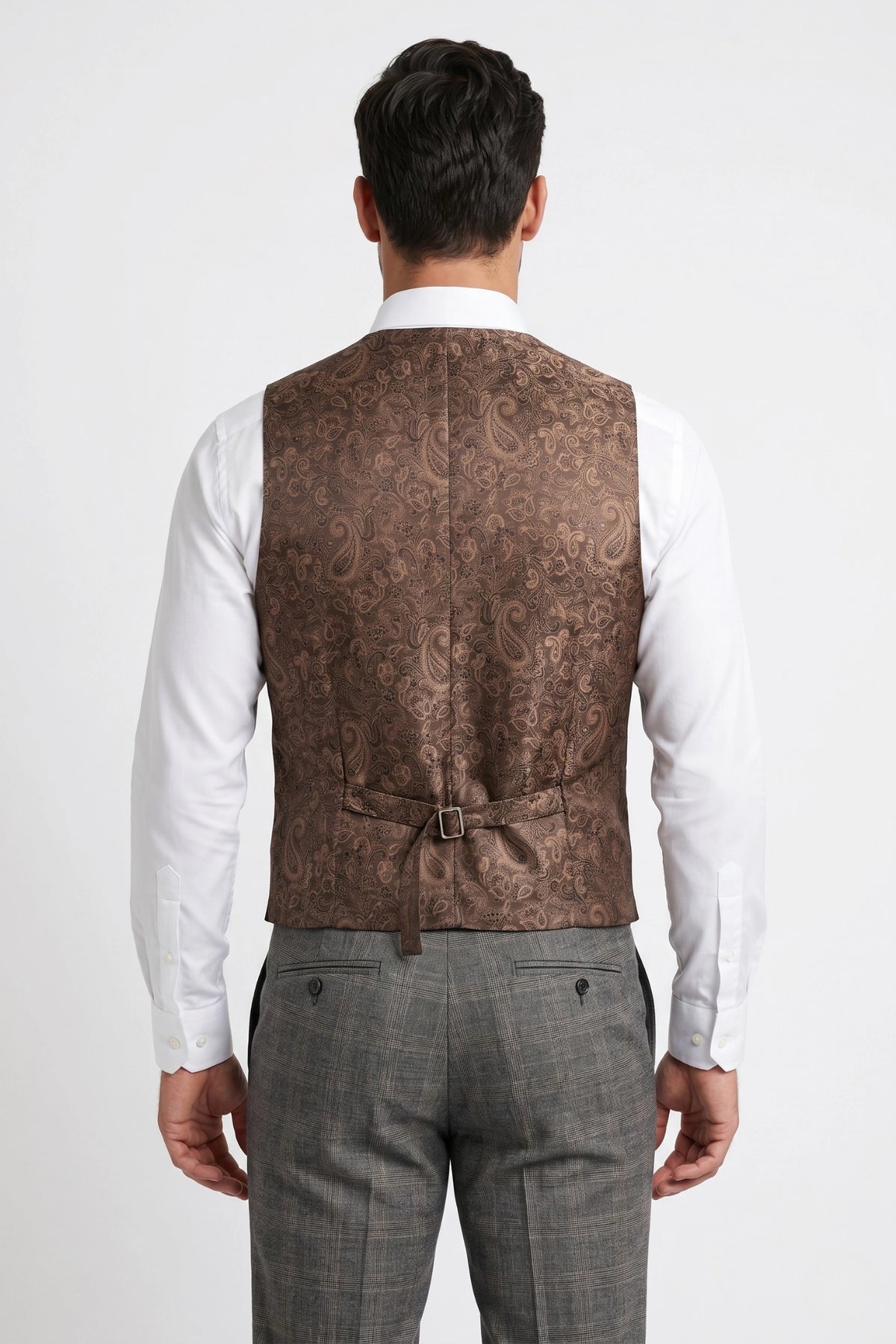 Terno Masculino Poliviscose Slim Vêneto Xadrez