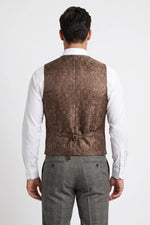 Terno Masculino Poliviscose Slim Vêneto Xadrez