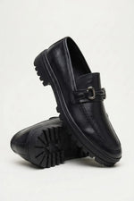 Sapato Mocassim Alaska com Bridão Prateado