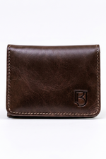 Carteira Masculina Trifold RFID em Couro Legítimo