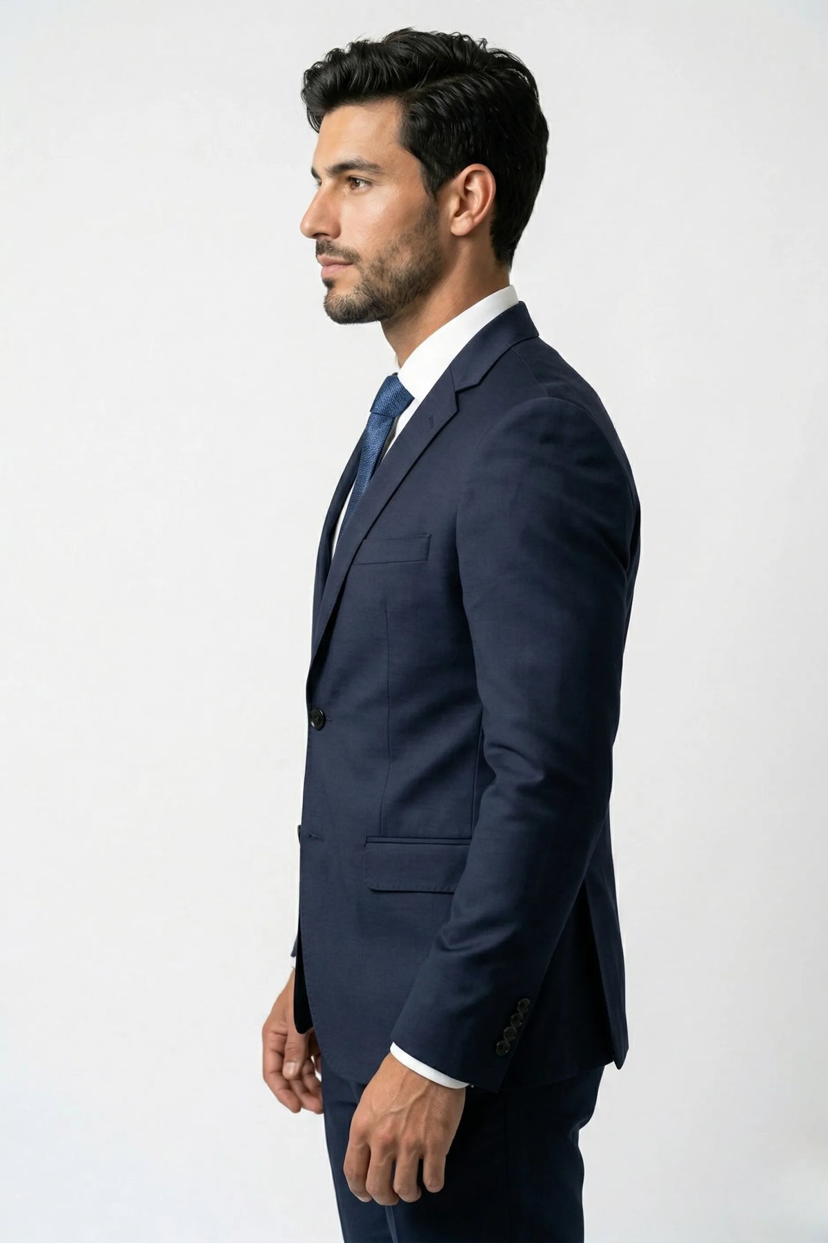 Terno Masculino Poliviscose Azul Noite Montreux