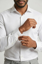 Camisa Social Slim Fit Pima Fio 80