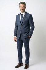 Terno Masculino Azzurro Príncipe de Gales