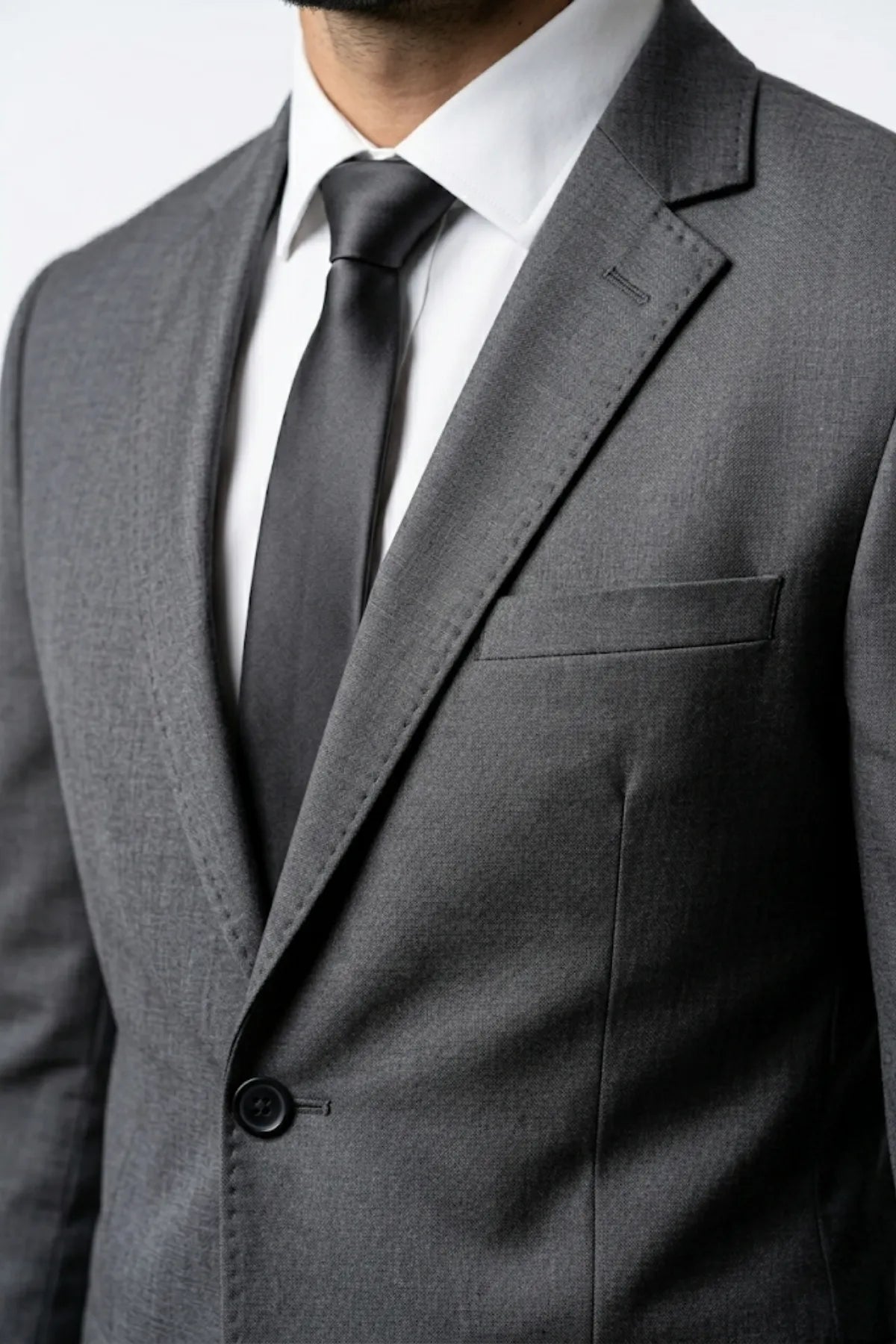 Terno Masculino Argento Poliviscose Semi Slim