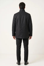 Sobretudo Masculino Preto Lancaster