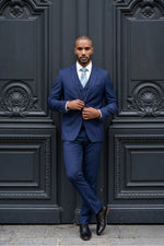 Terno Masculino Poliviscose Slim Imperial Azul