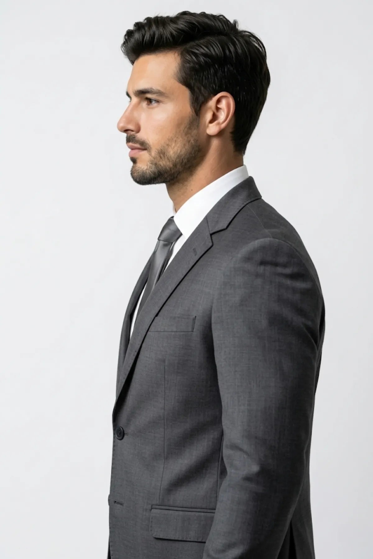 Terno Masculino Argento Poliviscose Semi Slim