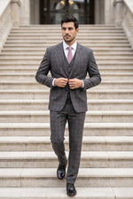Terno Masculino Poliviscose Slim Vêneto Xadrez