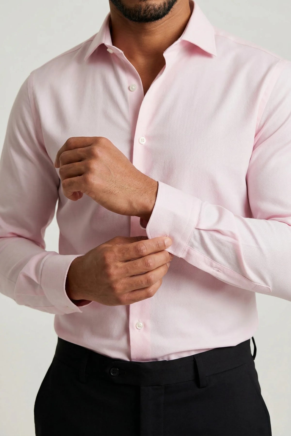 Camisa Social Slim Fit Pima Fio 80