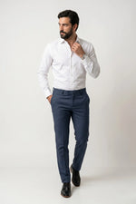 Camisa Social Slim Fit em Algodão Egípcio