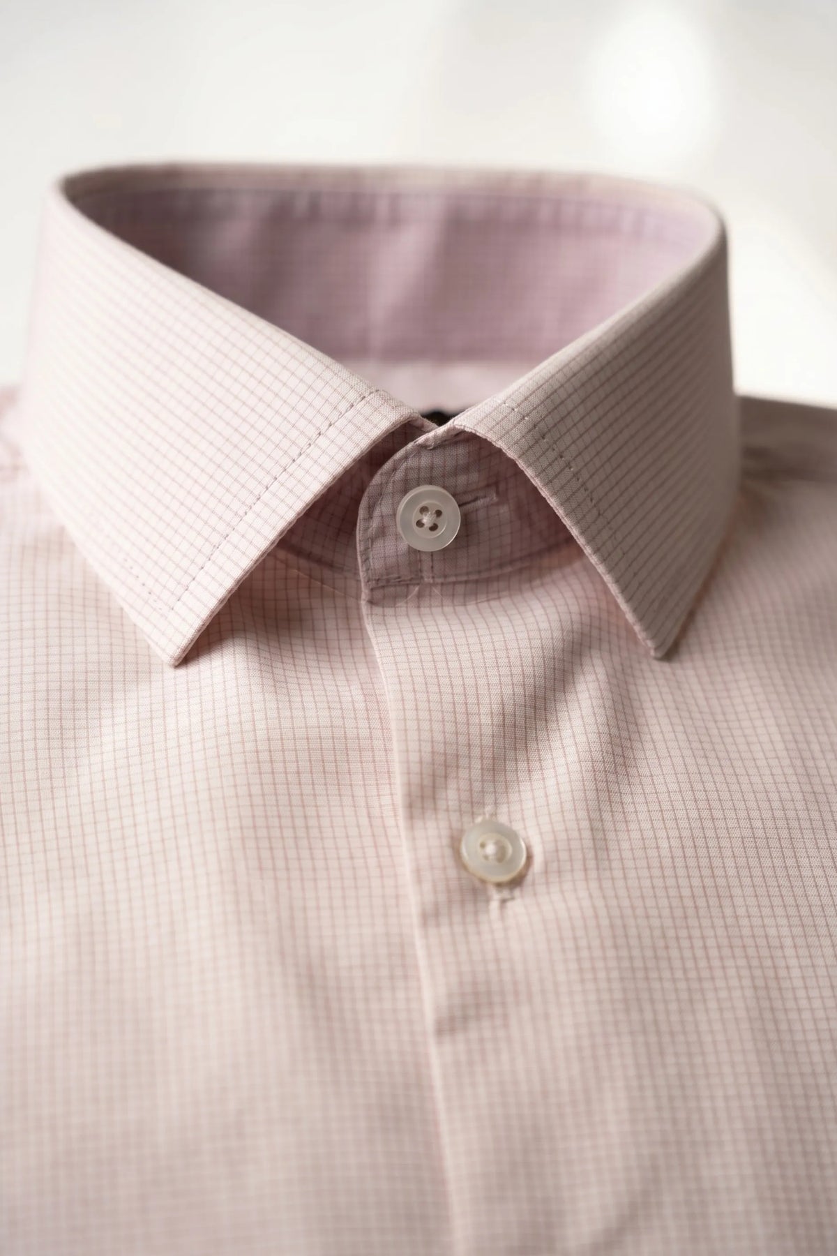 Camisa Social Masculina Xadrez Fino Tradicional