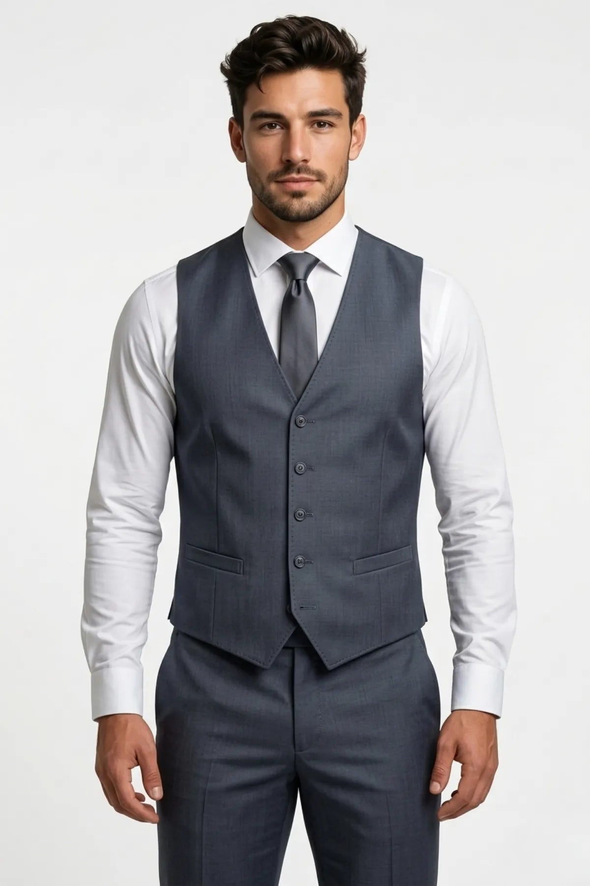 Terno Masculino Argento Poliviscose Semi Slim