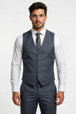 Terno Masculino Argento Poliviscose Semi Slim