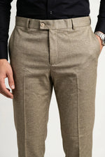Calça Social Masculina Slim com Elastano