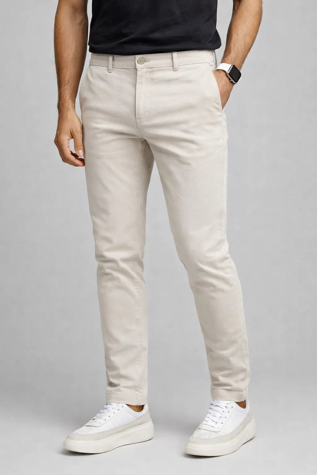 Calça Sarja Masculina com Elastano Premium