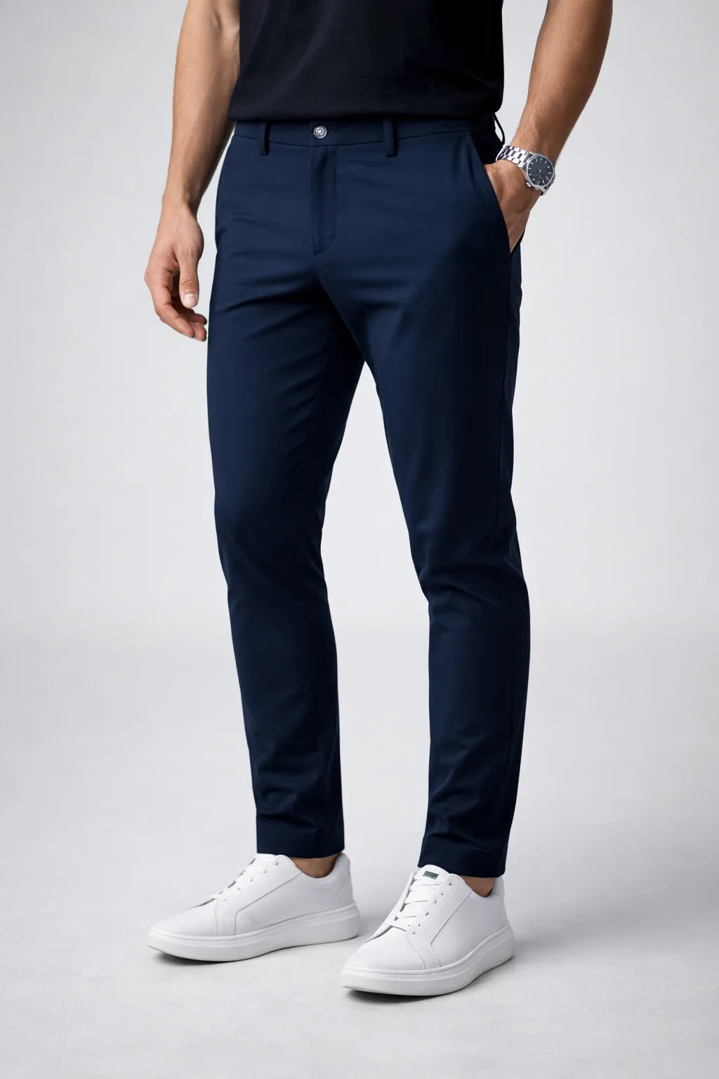 Calça Social Tech Light Masculina com Elastano