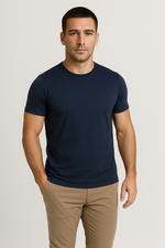 Camiseta Premium em Algodão Egípcio com Elastano Verão 2025