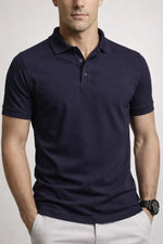 Camisa Polo Slim Pima Piquet com Elastano