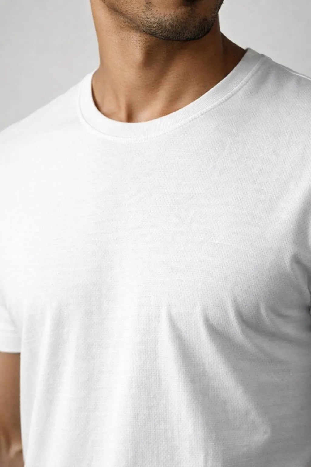 Camiseta Premium em Algodão Egípcio com Elastano