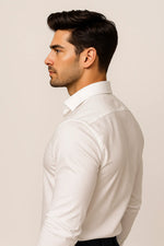 Camisa Social Slim Fit em Algodão Egípcio