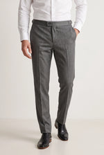 Calça Social Poliviscose Slim com Regulador