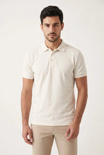 Camisa Polo Masculina Malha River Texturizada
